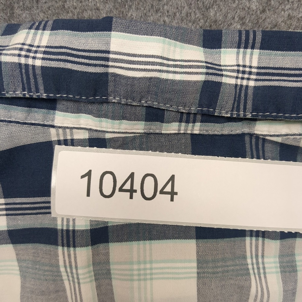 Columbia Mens Regular Fit Plaid Short Sleeve Button Down Shirt Size‎ M - Picture 11 of 11